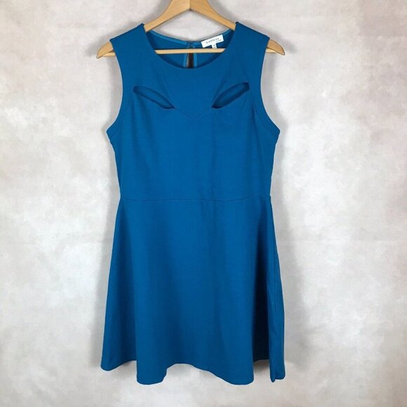 MONTEAU Sleeveless Teal Fit and Flare Dress NEW Size 1X - Picture 10 of 10